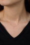 Heliophilia Silver Collar de Plata de Ley 925 Rosa